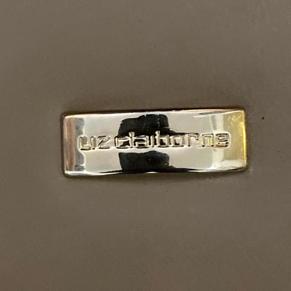 Liz Claiborne Tan Crossbody Bag with Gold Accents - Picture 2 of 5